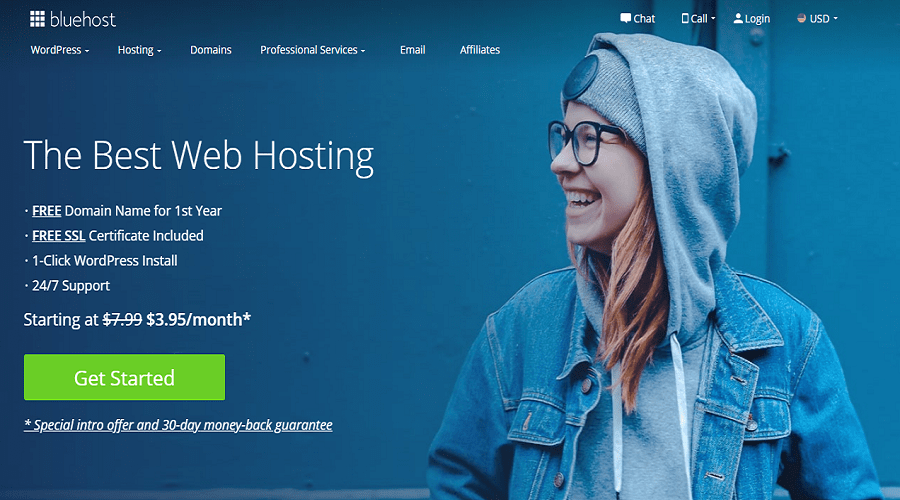 Bluehost Best for Web Hosting