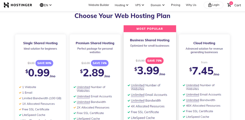  Best Web Hosting Hostinger review